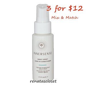 Innersense Organic Beauty Sweet Spirit Leave-In Conditioner NWT